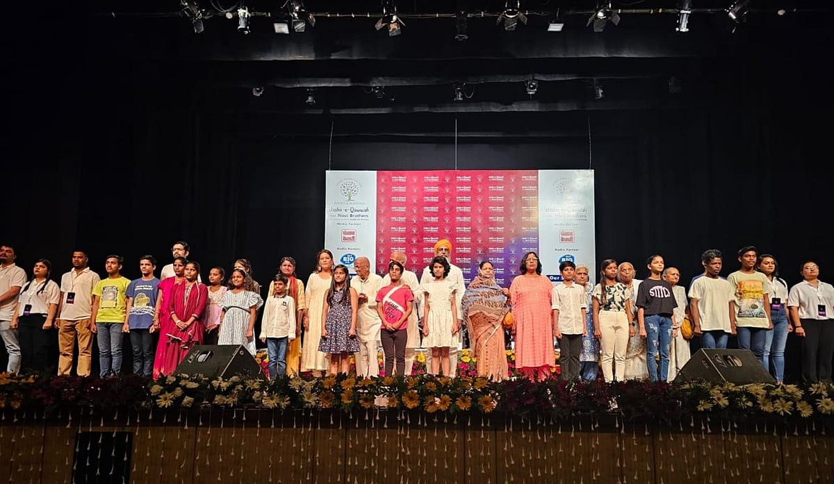 A glimpse of the fundraising event